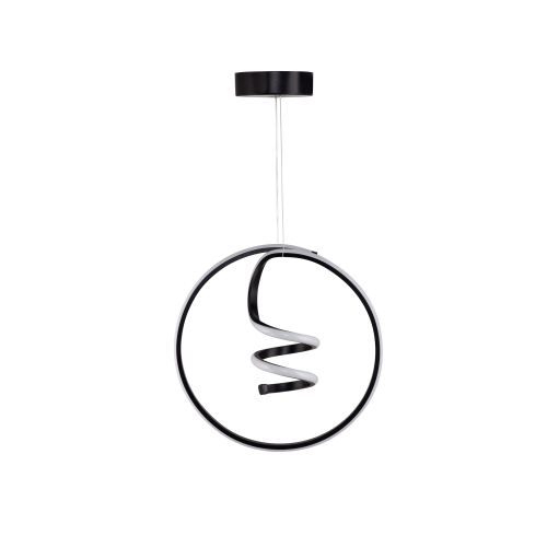 Orionis Black-White Light Black Chandelier slika 3