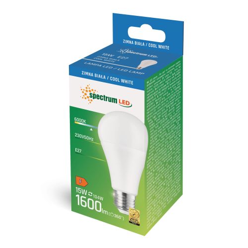 LED žarulja GLS E-27 230V 15W CW WOJ+14263 slika 2