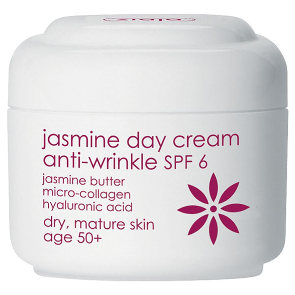Ziaja JASMINE dnevna krema za lice protiv bora SPF 6 50ml slika 1