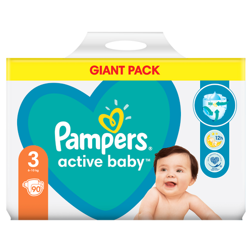 Pampers Active Baby Giant Pack slika 3