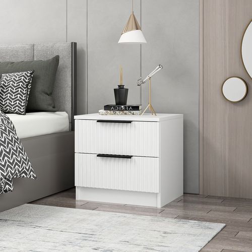 Kale Plus - 7910 White Nightstand slika 3