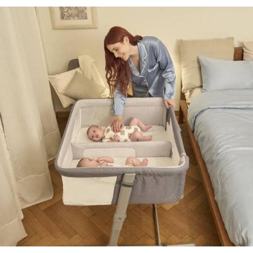 Chicco Kolevka Next 2 Me Twins, Magnet Grey slika 7