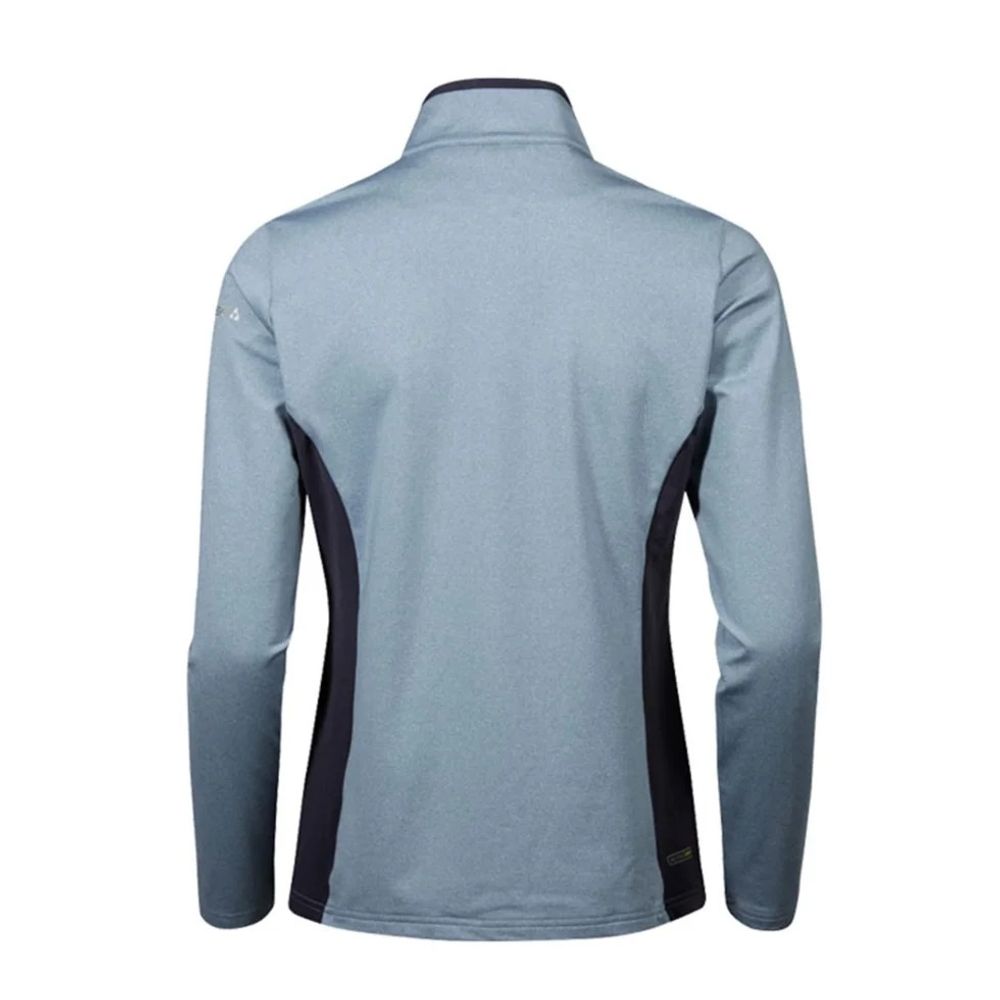 Fischer Ženski duks na kopčanje Elmau II Fleece Blue Melange 36 slika 2