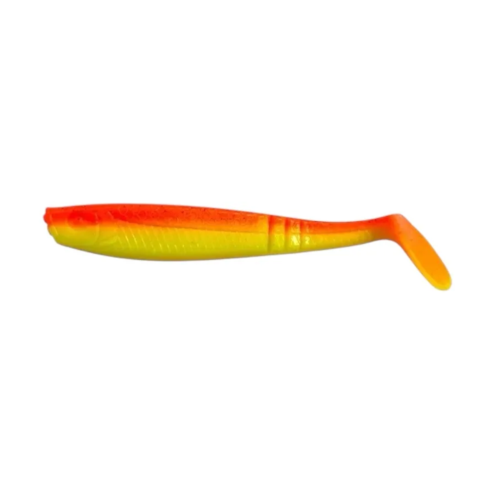 CL9122 Cline silikonska varalica Thin Shad Paddletail 8cm UV Orange/Yellow Silikonsk varalice slika 1