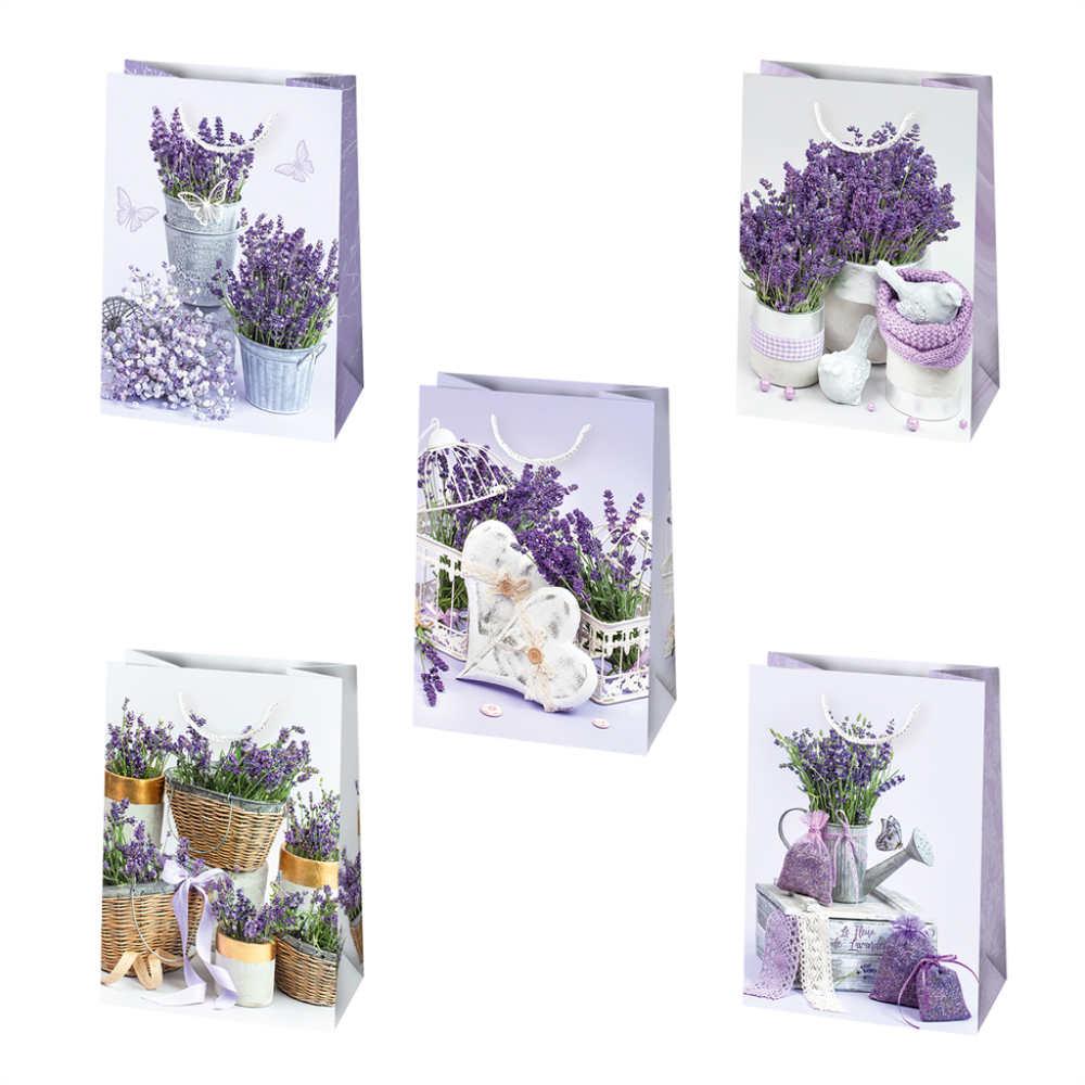 T9OG47 Ukrasna vrećica Lavanda 29x40x12cm, Više dezena slika 6