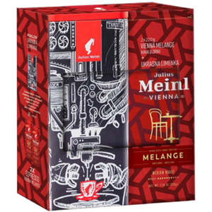 Julius Meinl kava Vienna Melange Zrno 2X220g Gift Pack