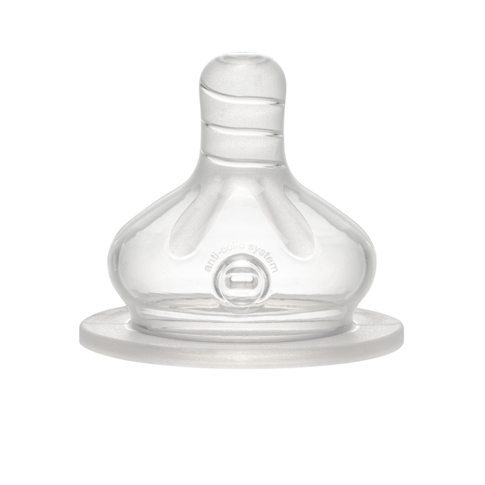 nip® Plastična flašica širokog grla sa silikonskom dudom 150ml 0m+ Girl slika 3