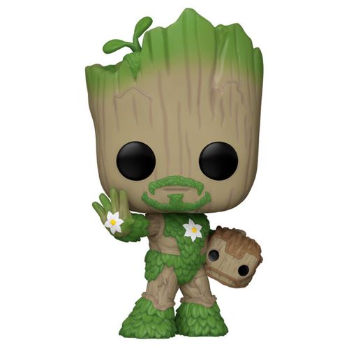 POP figure Marvel We Are Groot - Groot as Iron Man slika 2