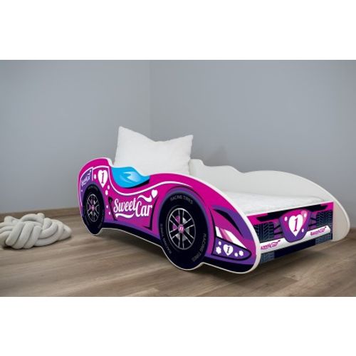Dečiji krevet 160x80cm (Trkački auto) SWEET CAR slika 1