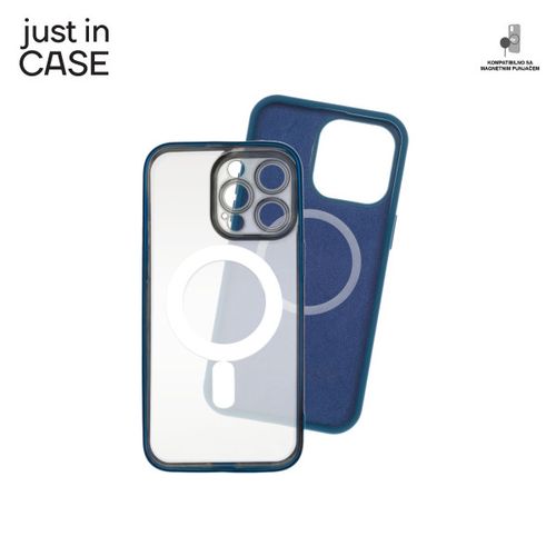 2u1 Extra case MAG MIX PLUS paket PLAVI za iPhone 15 Pro Max slika 2