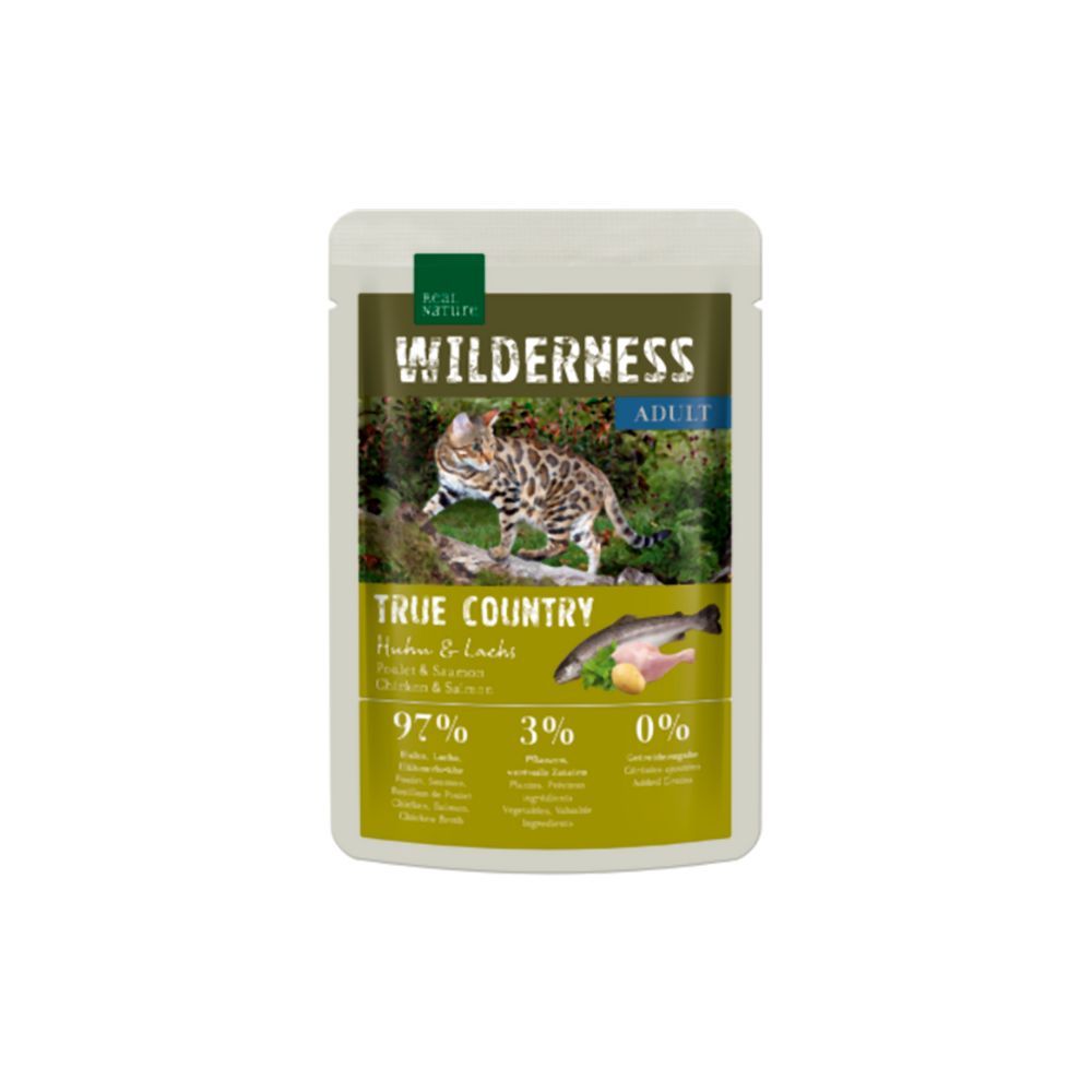 Real Nature Cat Adult piletina i losos 85 g slika 1