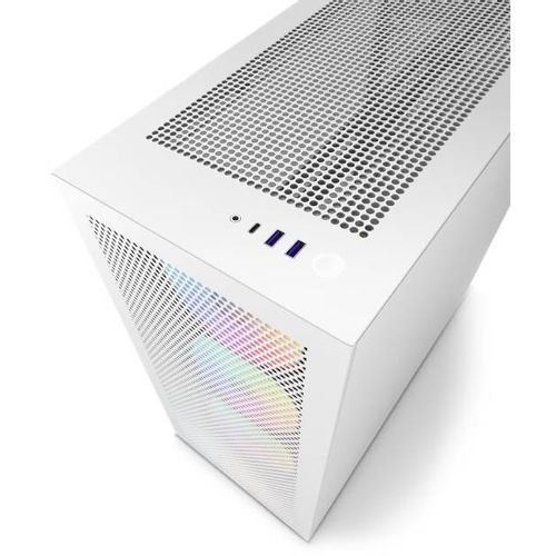 NZXT H7 Flow RGB Gaming kućište (CM-H71FW-R1) belo slika 6