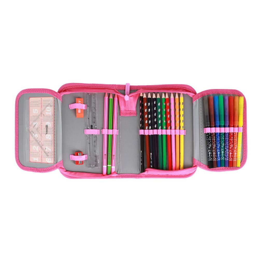 Spirit puna pernica ''ABS Color Dots'', 1-Zip, 28 komada pribora (olovke, bojice, folmasteri itd) slika 3