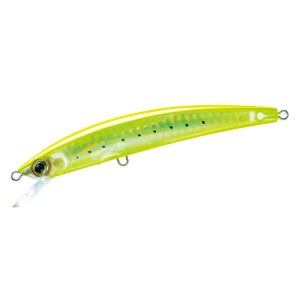 F1145-GHCS YO-ZURI Vobler CRYSTAL 3D MINNOW (F) 90mm - Chartreuse