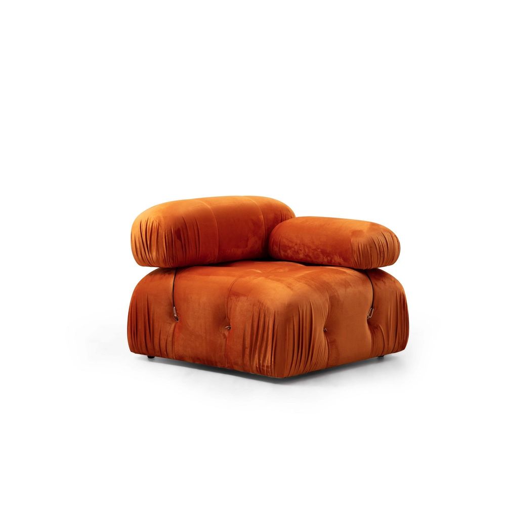 Bubble 1R - Narandžasti Sofa za Jednu Osobu slika 1