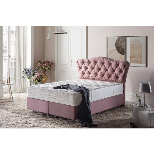 Woody Fashion Madrac, Bijela boja, Daisy 180x200 cm Double Size Luxury Middle Mattress slika 1