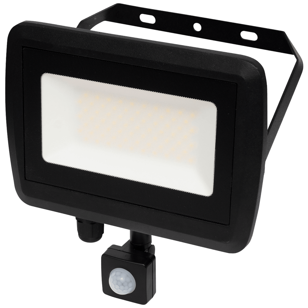 home Reflektor, LED, sa detektorom pokreta, 50 W, 4000 lm, IP65 - FLL PIR 50 slika 1