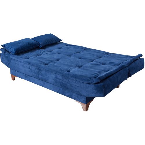 Kelebek-TKM06 0201 Dark Blue Sofa-Bed Set slika 10
