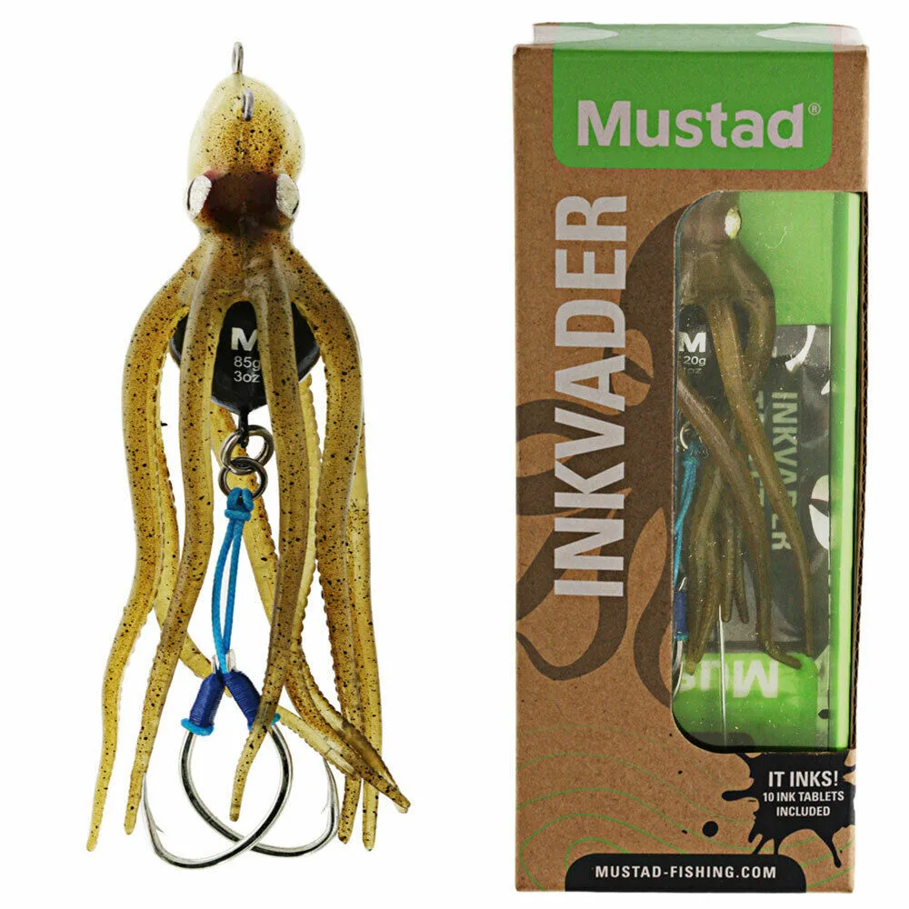 Mustad silikonska varalica INKVADER KIT W/TABLETS Sand -120gr slika 1