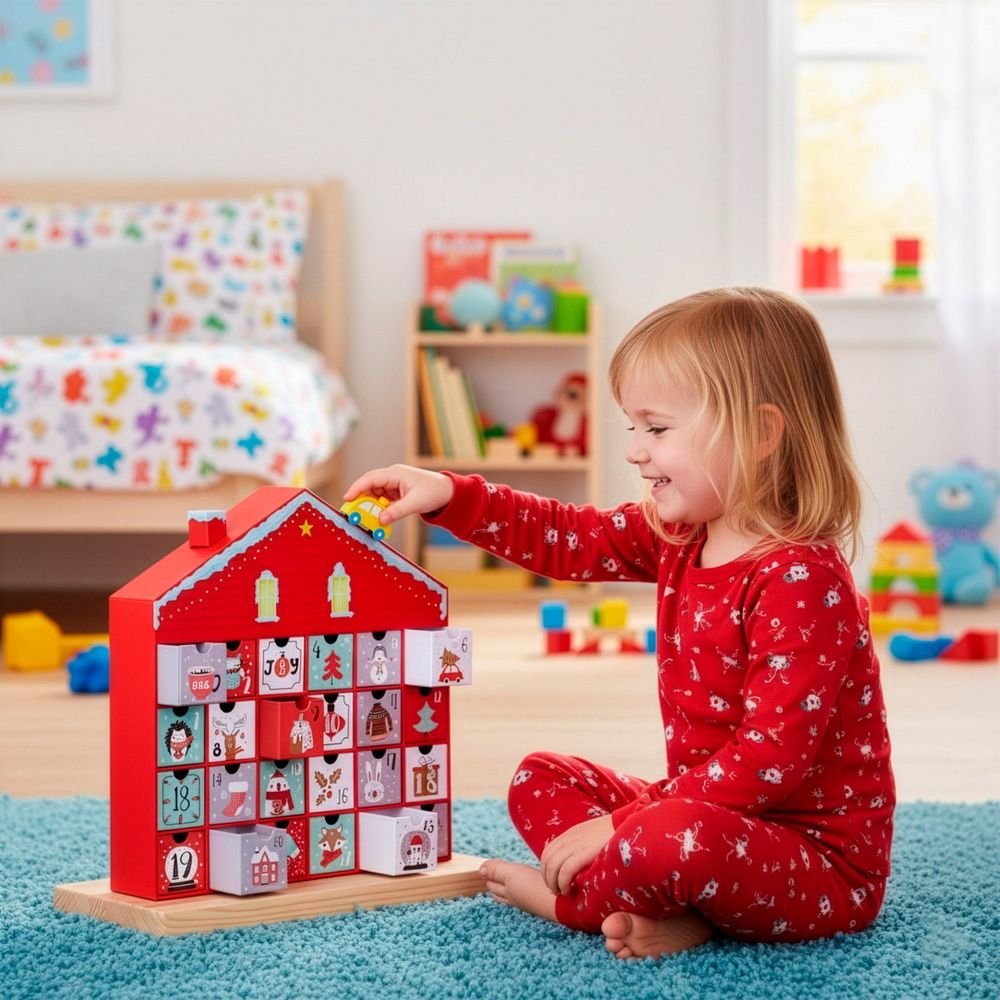 Ca1508 adventski kalendar 39 x 7 x 40 cm slika 5