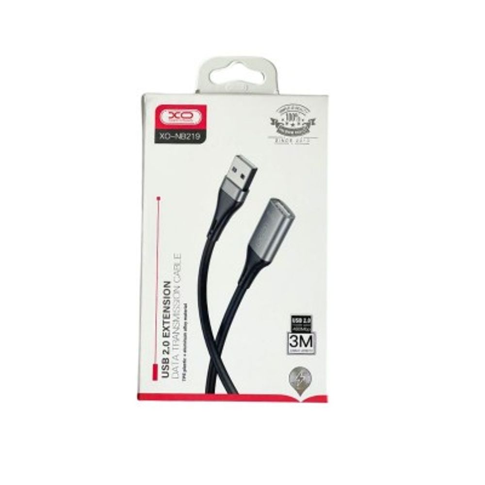USB kabal XO NB219 ekstenzija USB - USB 3,0 m Black slika 1