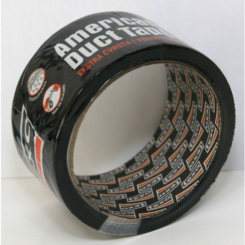 Selotejp DuctTape 50/10 crni 260-10C  slika 1