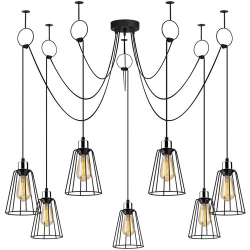 Tel - 6661 Black Chandelier slika 5