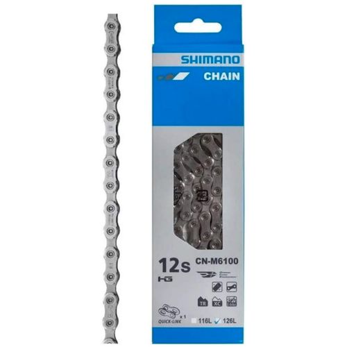 LANAC SHIMANO CN-M6100, 116LINKS FOR HG 12-SPEED, W/QUICK-LINK, IND.PACK slika 1