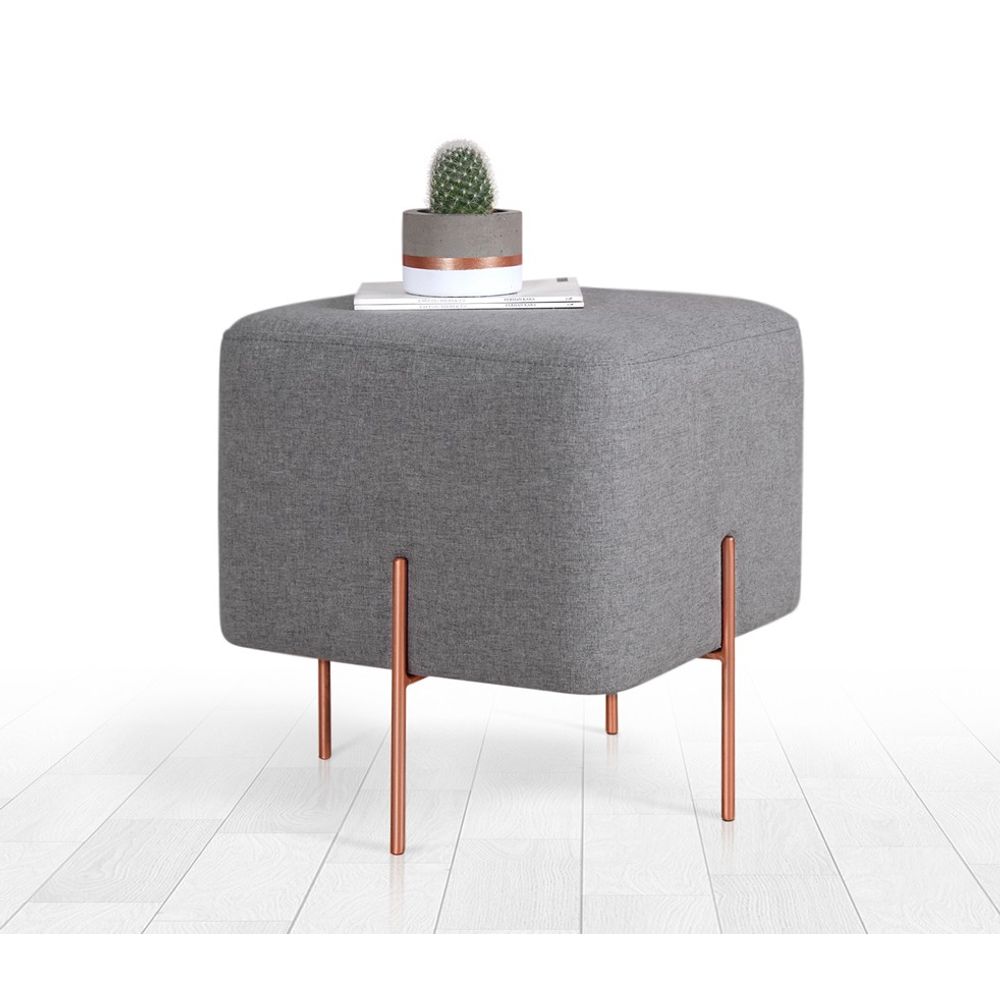 Pouf Copper 63 - Sivi slika 5