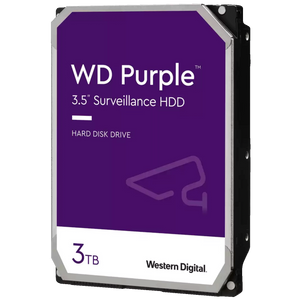 Western Digital Hard disk 3,5", 3TB, Caviar Purple, pog. za video nadzor - WD33PURZ