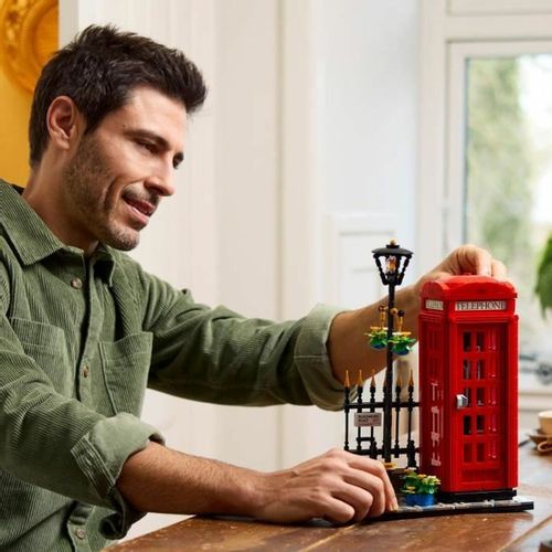 Lego Set za Gradnju Crvene Telefonske Kabine iz Londona slika 5