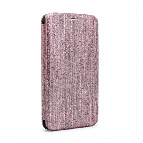 Torbica Flip Crystal za iPhone X/XS roze slika 1