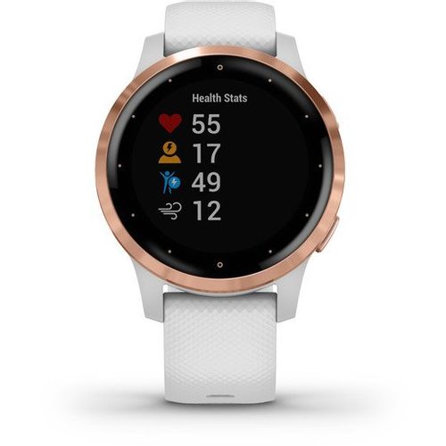 GARMIN Vívoactive® 4S SmartWatch - RoseGold (Bijeli Remen) slika 2