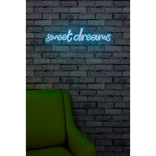 Wallity Ukrasna plastična LED rasvjeta, Sweet Dreams - Blue slika 3