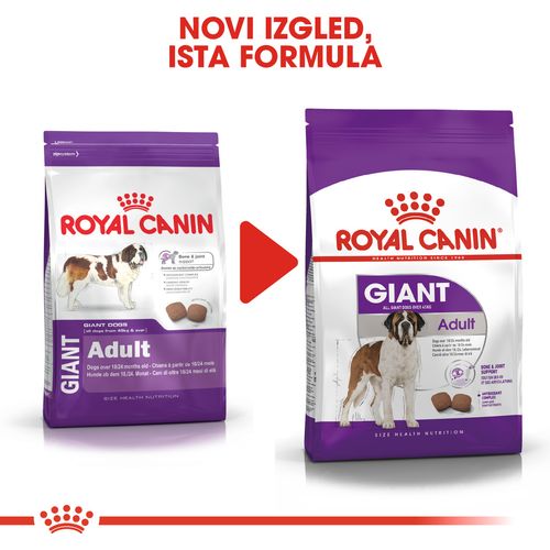 ROYAL CANIN SHN Giant Adult, potpuna hrana za odrasle pse divovskih pasmina starosti nakon 18/24 mjeseca, 15 kg slika 2
