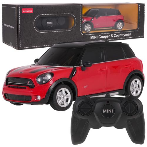 Licencirani auto na daljinsko upravljanje 1:24 Mini Countryman RASTAR - crveni slika 8