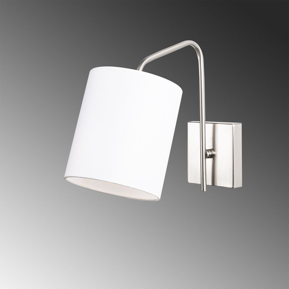 Ve - 6002 Nickel Bijela Zidna Lampa slika 4