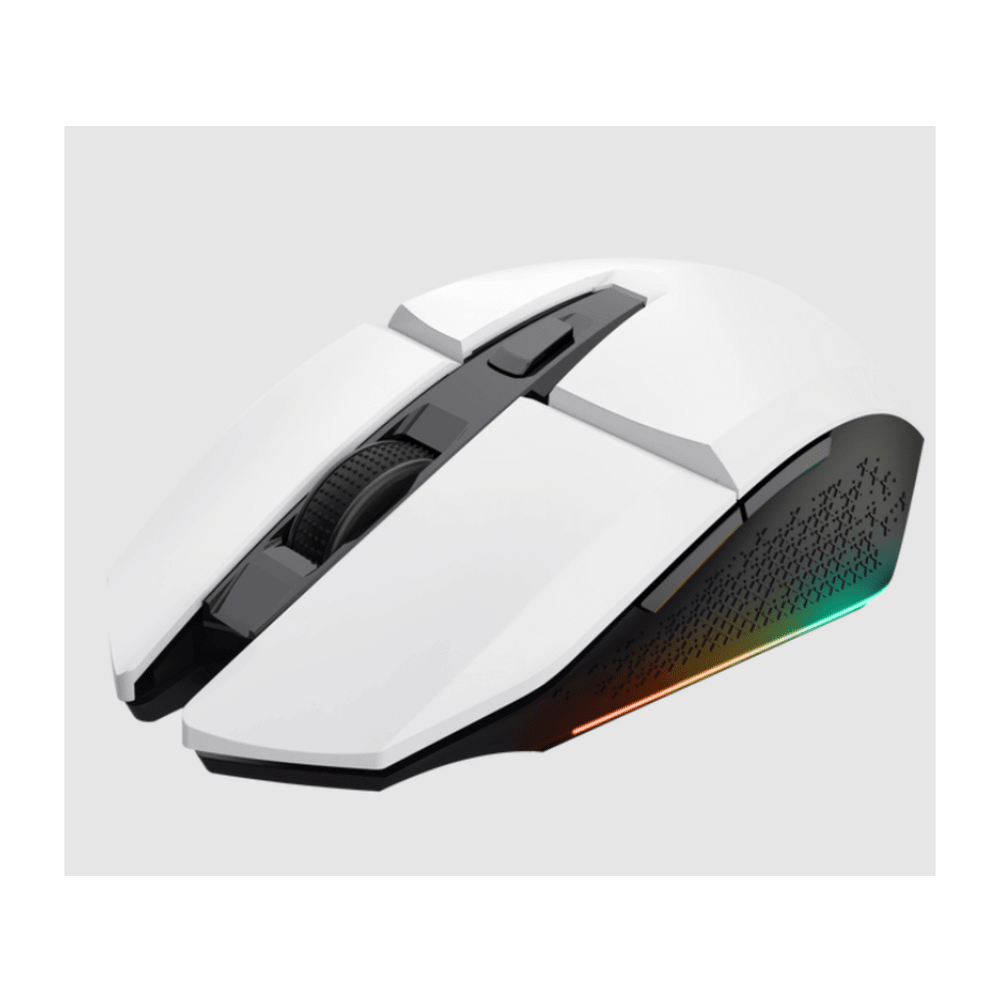 Trust GXT794W 3-u-1 gaming set, tastatura, miš i podloga zamiš, bijela boja slika 2