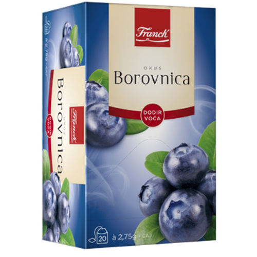 Franck filter čaj borovnica 55g omot slika 1