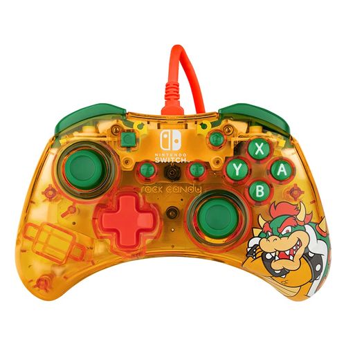 PDP Nintendo Switch Žičani Kontroler Rock Candy Mini - Bowser slika 1