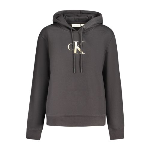 CALVIN KLEIN SWEATSHIRT WITHOUT ZIP WOMEN BLACK slika 1