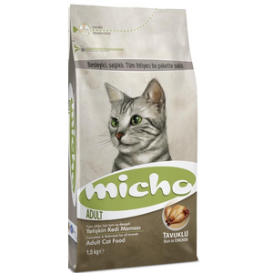 MICHO PREMIUM HRANA - za odrasle mačke -Piletina 1.5kg