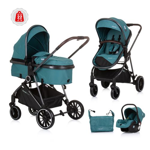 Chipolino kolica Aura 3u1 Teal slika 10