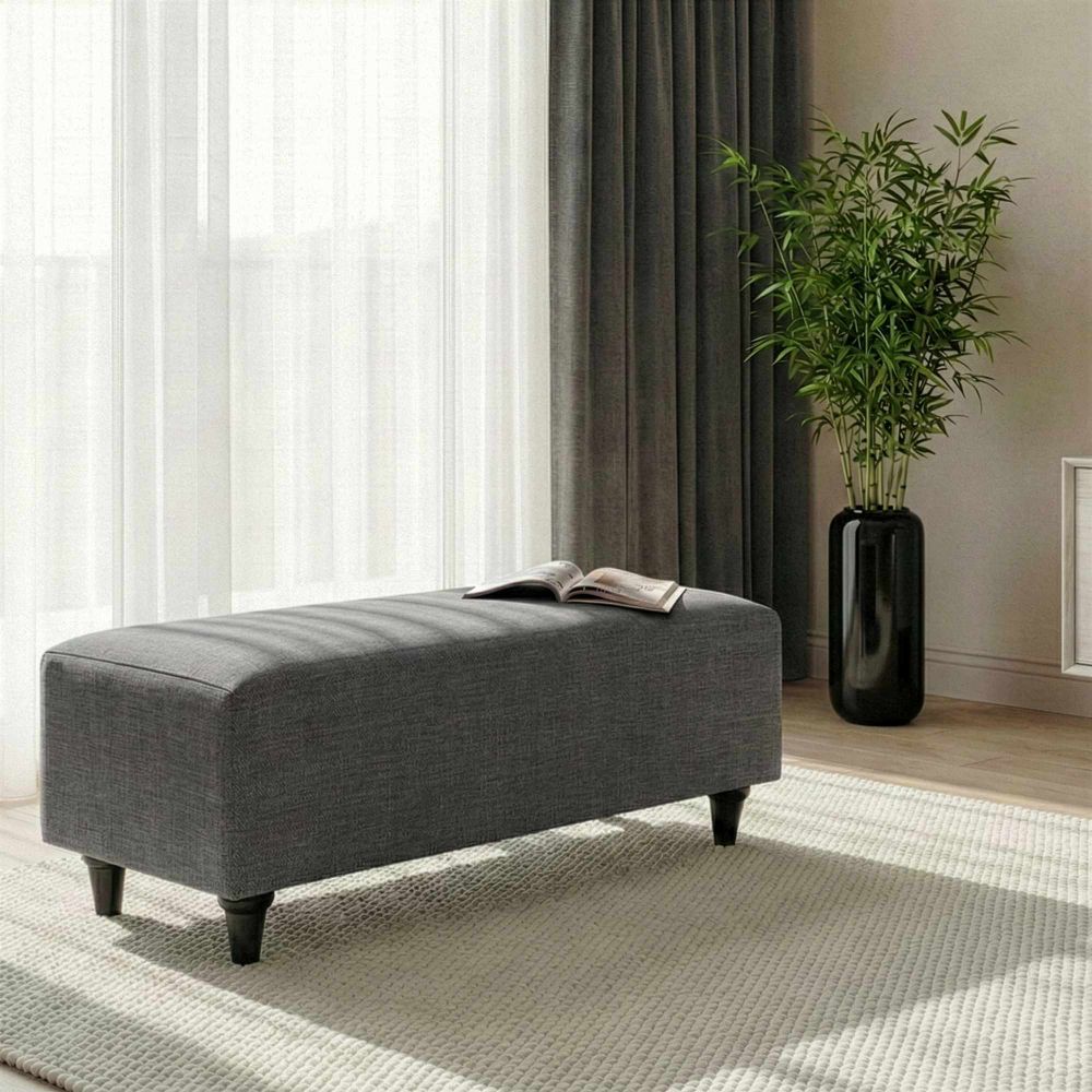 Pouffe Flavia - Siva slika 1