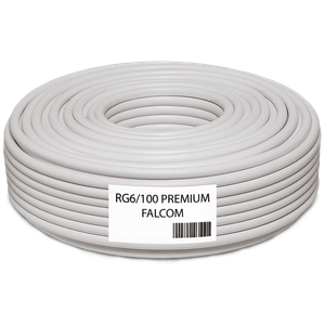 Falcom Koaksijalni kabl RG-6, CCS, 100dB, pak. 100 met. - RG6/100-PREMIUM
