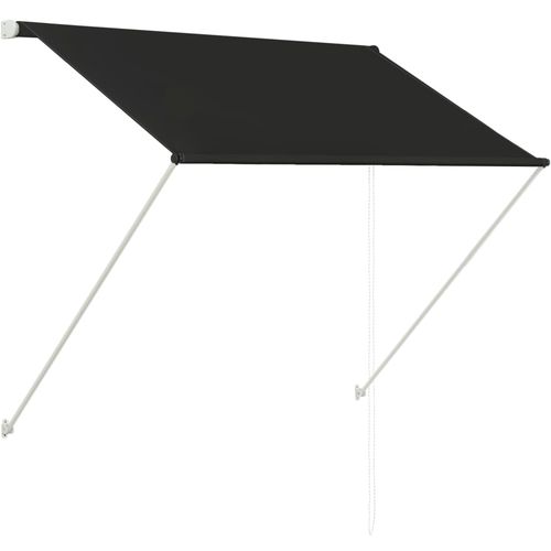 Tenda na uvlačenje 100 x 150 cm antracit slika 30