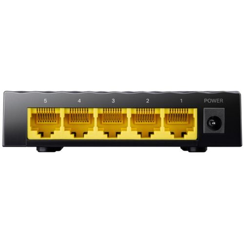 Cudy GS105D 5-Port Gbit Desktop Switch, 5x RJ45 10/100/1000 (Alt. GS105, SG105, PFS3005-GT-L) slika 3