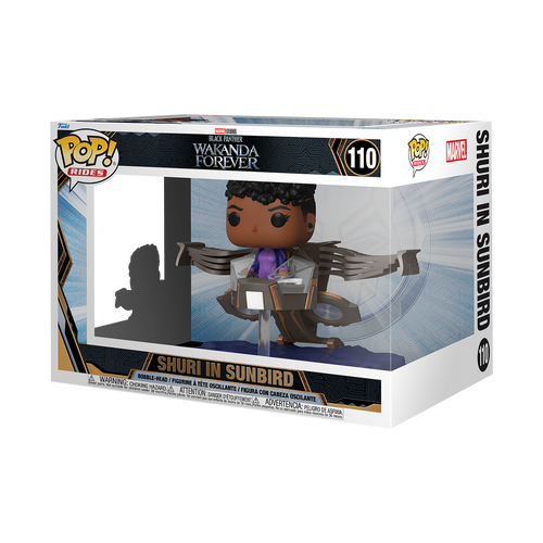 Funko Pop Ride Supdlx: BPWF - Shuri u Sunbirdu slika 1