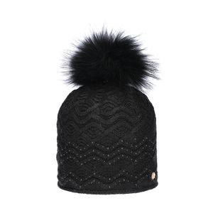 Granadilla Beanie kapa, crna