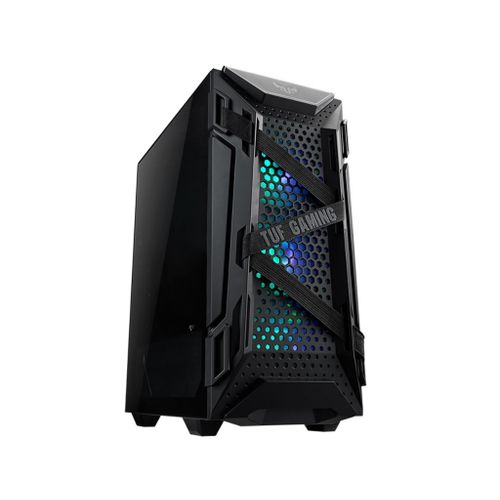 ASUS Kućište TUF GT301 Midi Tower ATX Gaming Bez napajanja crna slika 1